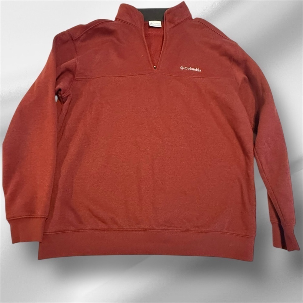 Men’s Columbia Quarter zip pullover size L